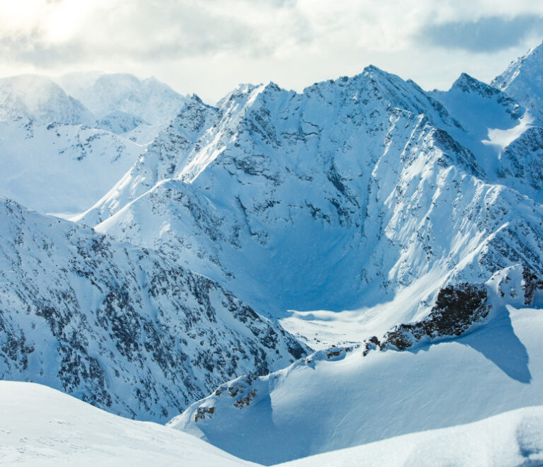 Snow covered Mountains